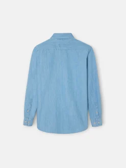 Silbon Camisas Y Poleras-Polera sport kids denim azul claro Azul claro