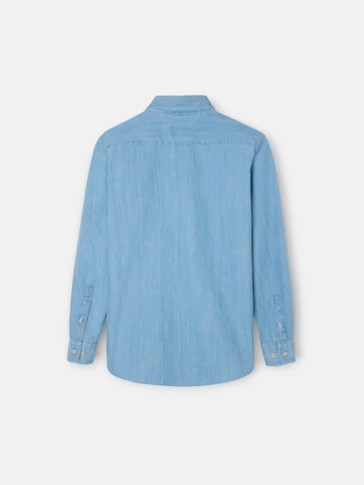 Silbon Camisas Y Poleras-Polera sport kids denim azul claro Azul claro