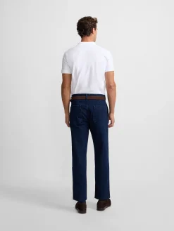 Silbon Smart Casual·Polos-Polo clasico liso Blanco