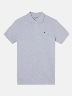 Silbon Smart Casual·Polos-Polo clasico liso gris claro Gris claro