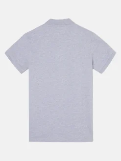 Silbon Smart Casual·Polos-Polo clasico liso gris claro Gris claro