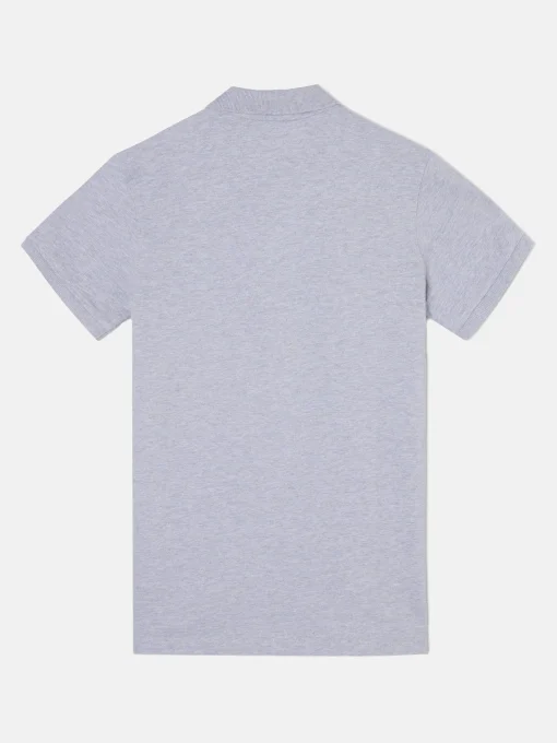 Silbon Smart Casual·Polos-Polo clasico liso gris claro Gris claro