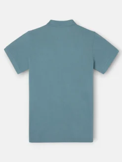 Silbon Smart Casual·Polos-Polo clasico liso Petroleo