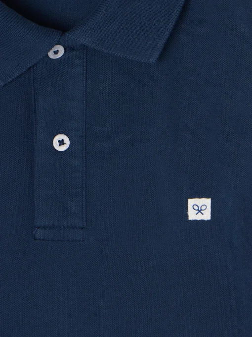 Silbon Smart Casual·Polos-Polo clasico miniparche marino Azul marino