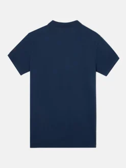 Silbon Smart Casual·Polos-Polo clasico miniparche marino Azul marino