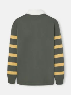 Silbon Smart Casual·Polos-Polo clasico rugby escudo Verde