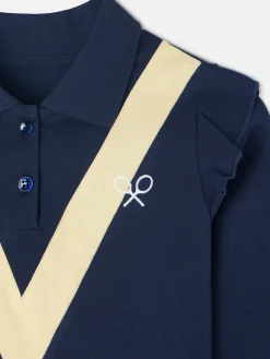 Silbon Camisetas Y Polos-Polo girl manga larga azul marino Azul marino