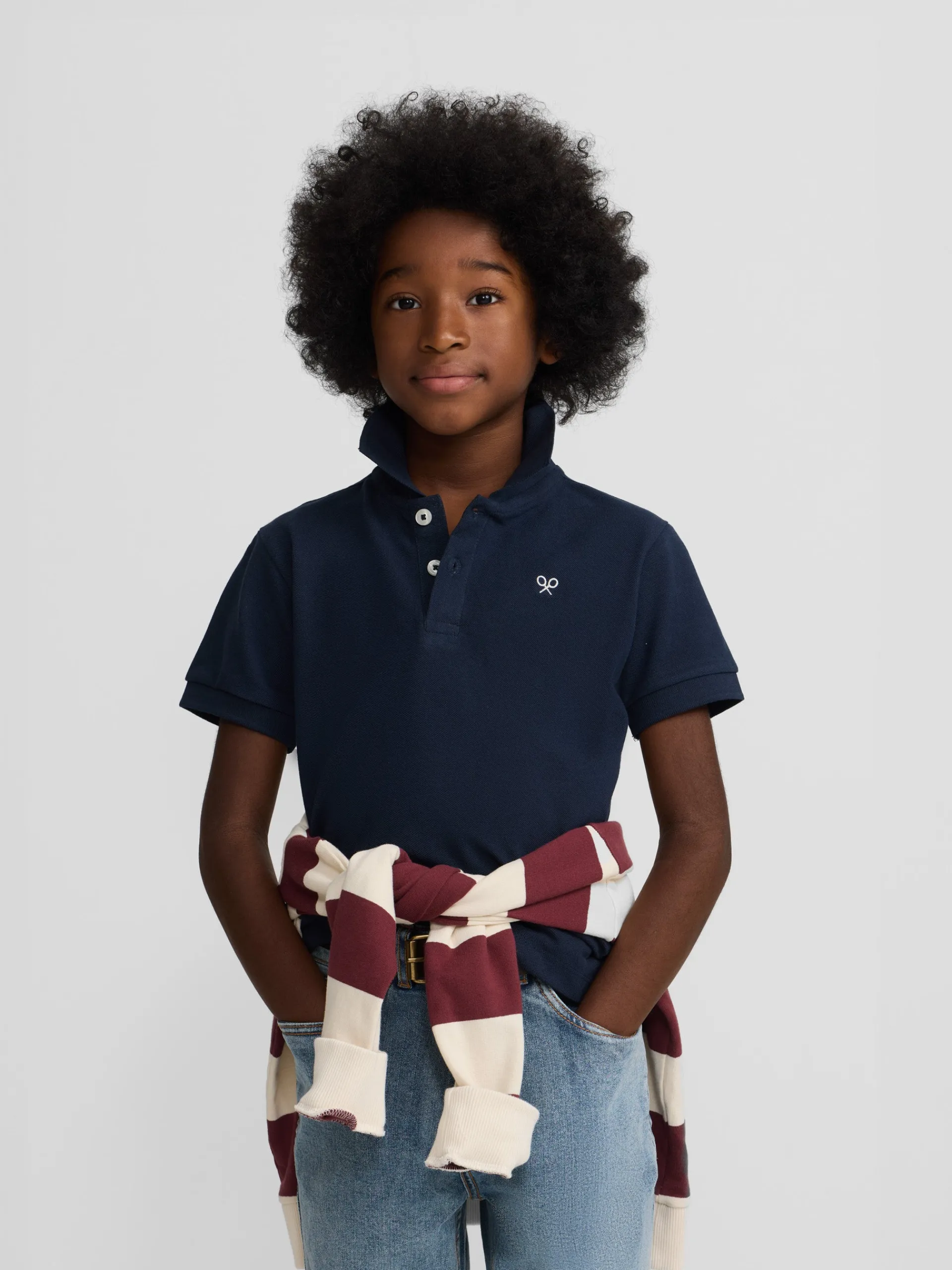 Silbon Polos-Polo kids clasico miniraqueta azul marino Azul marino
