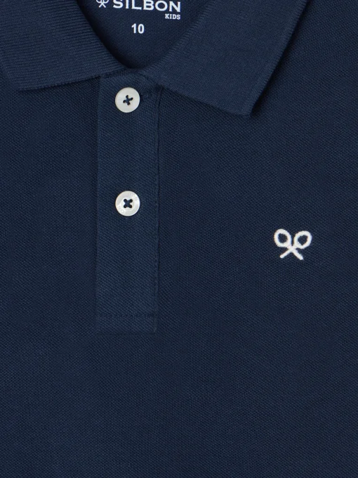 Silbon Polos-Polo kids clasico miniraqueta azul marino Azul marino