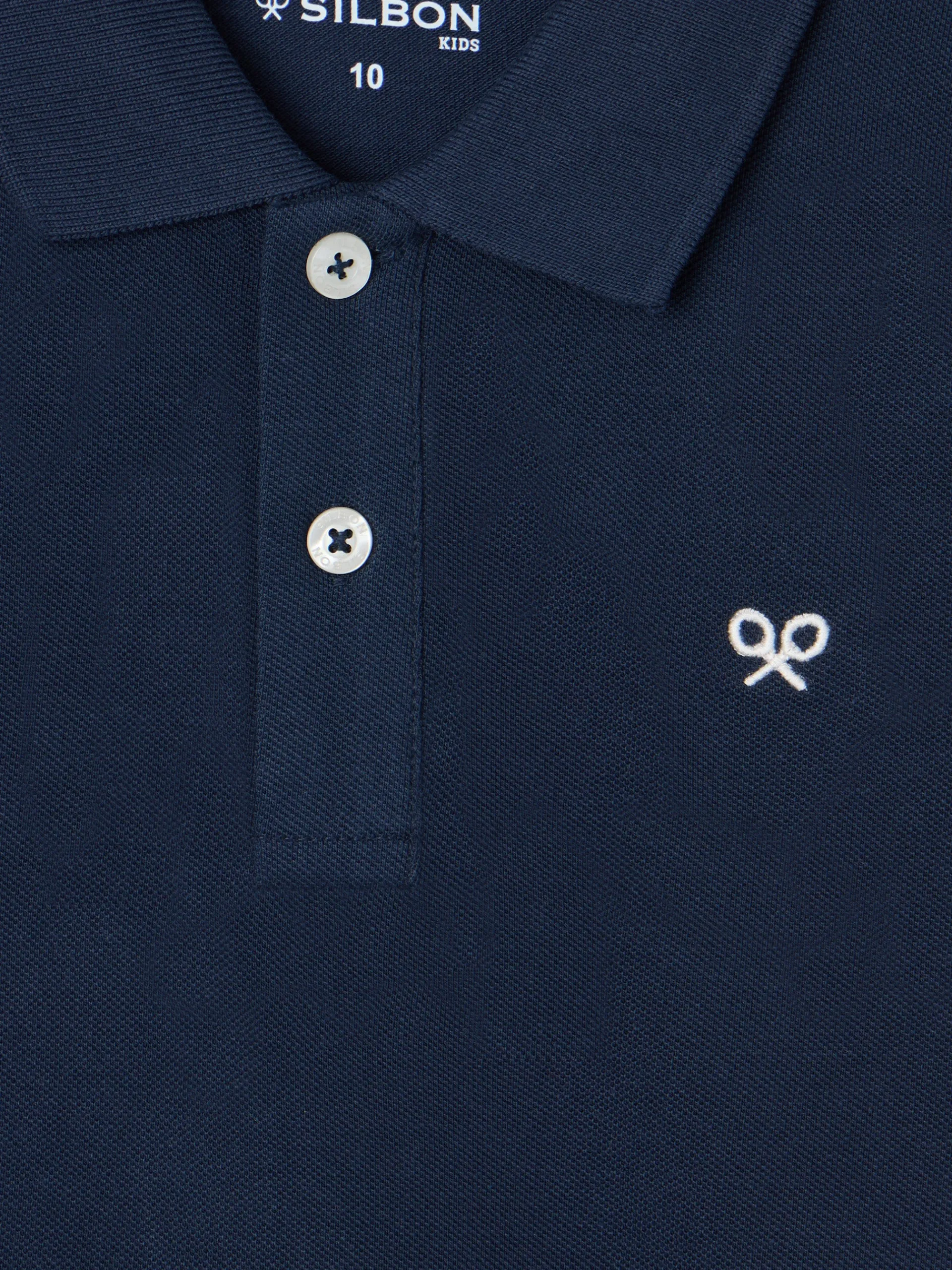Silbon Polos-Polo kids clasico miniraqueta azul marino Azul marino