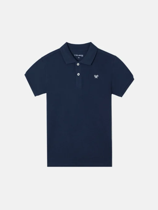 Silbon Polos-Polo kids clasico miniraqueta azul marino Azul marino