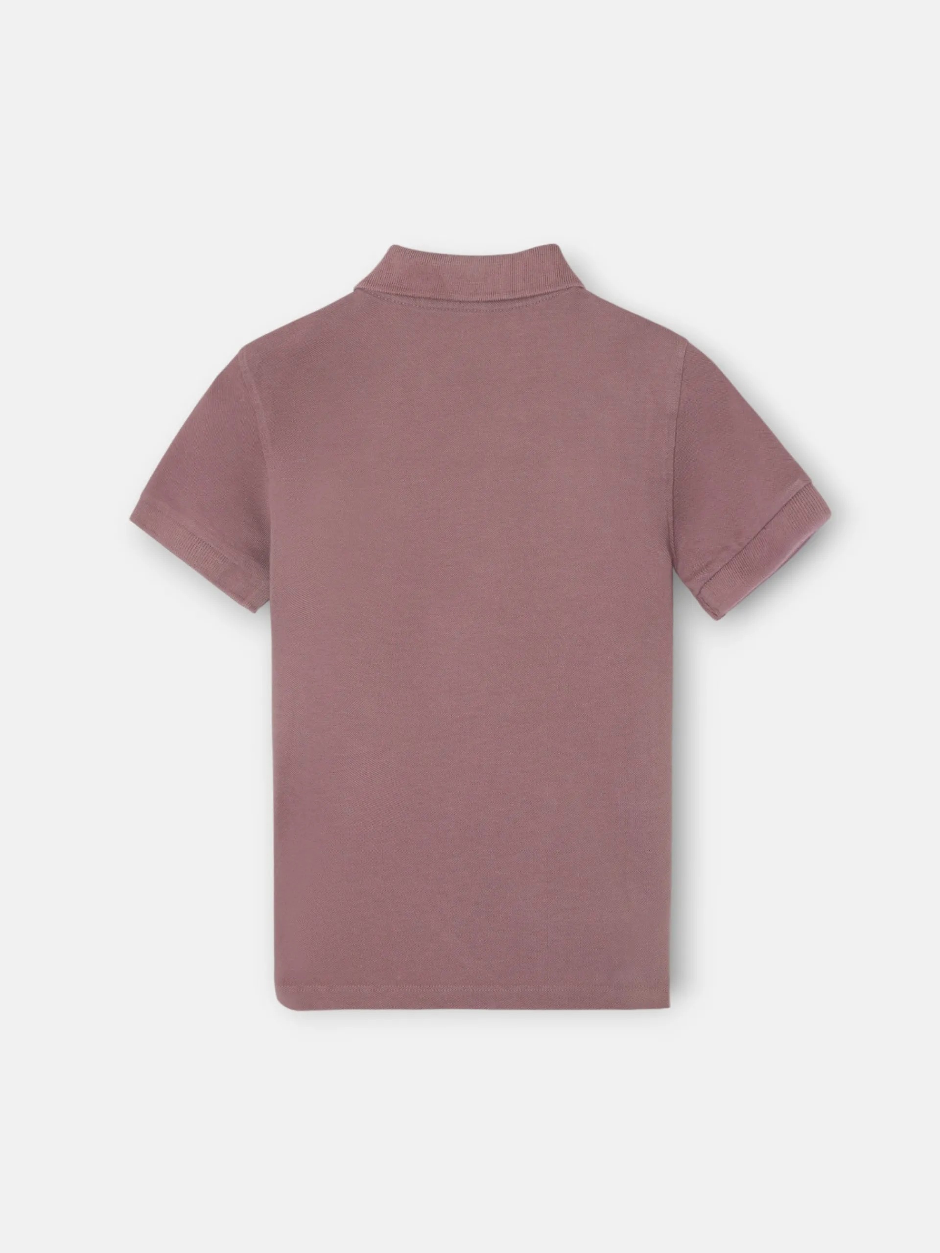 Silbon Polos-Polo kids clasico raqueta Burdeos
