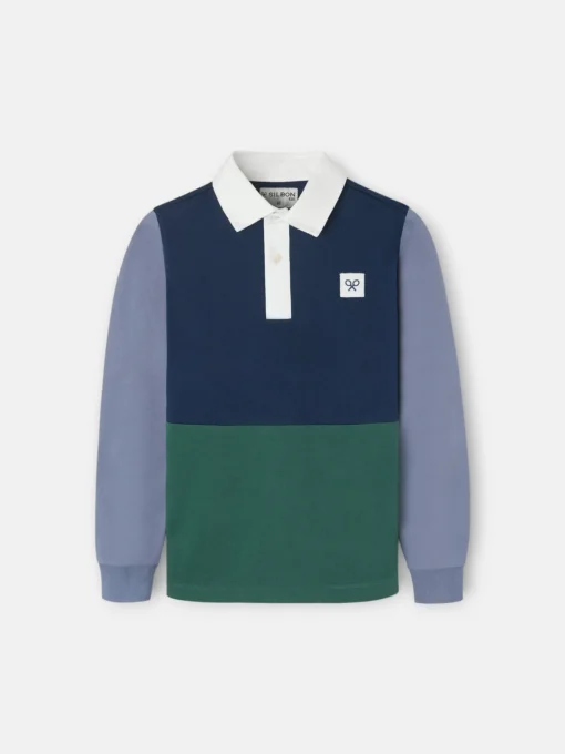 Silbon Polos-Polo kids clasico rugby multicolor azul marino Azul marino