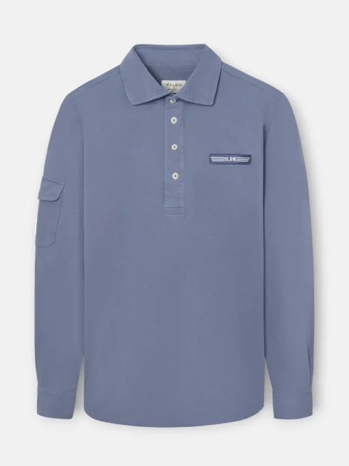 Silbon Smart Casual·Polos-Polo military azul marino Azul marino