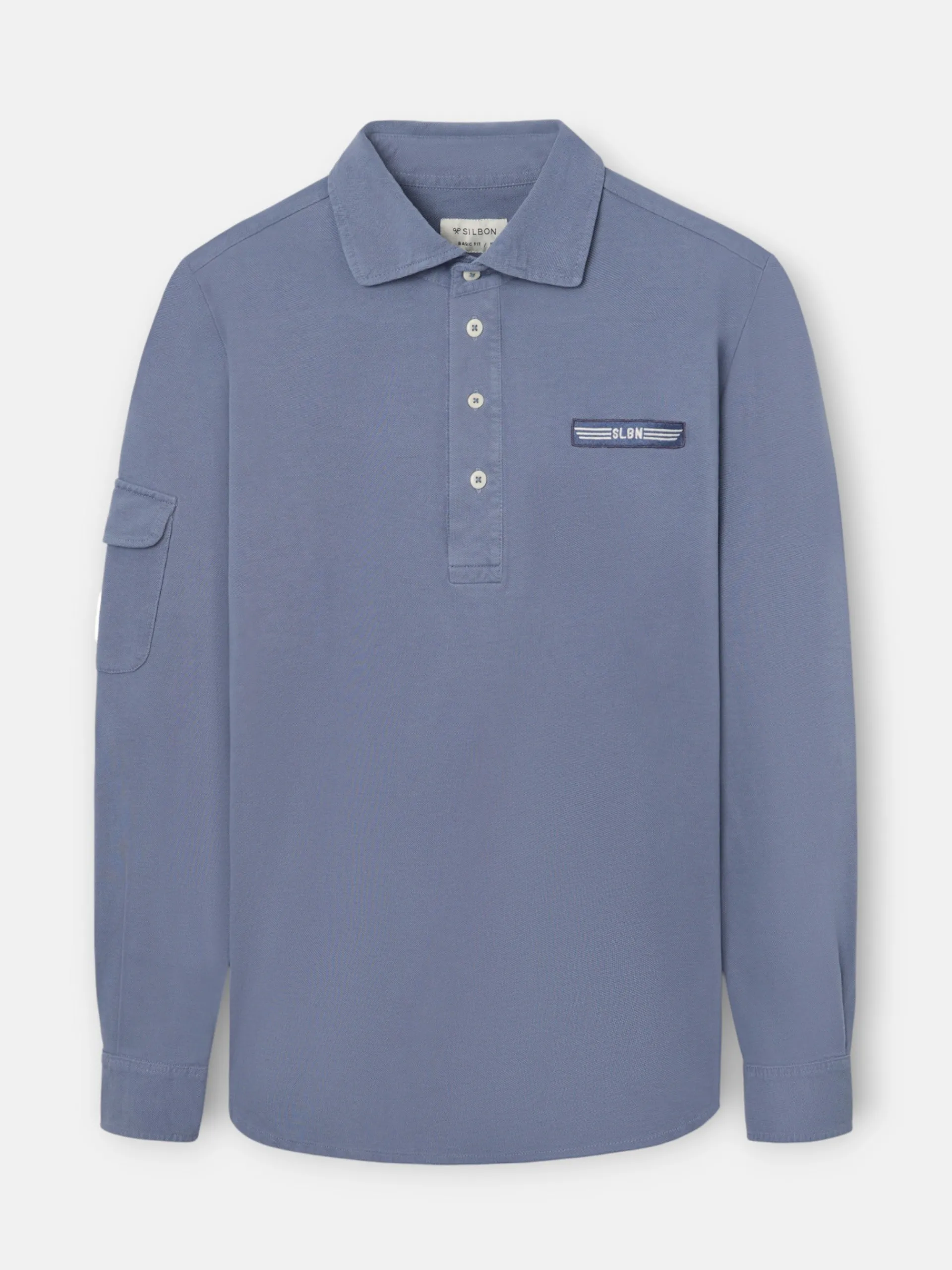 Silbon Smart Casual·Polos-Polo military azul marino Azul marino
