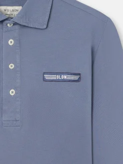 Silbon Smart Casual·Polos-Polo military azul marino Azul marino