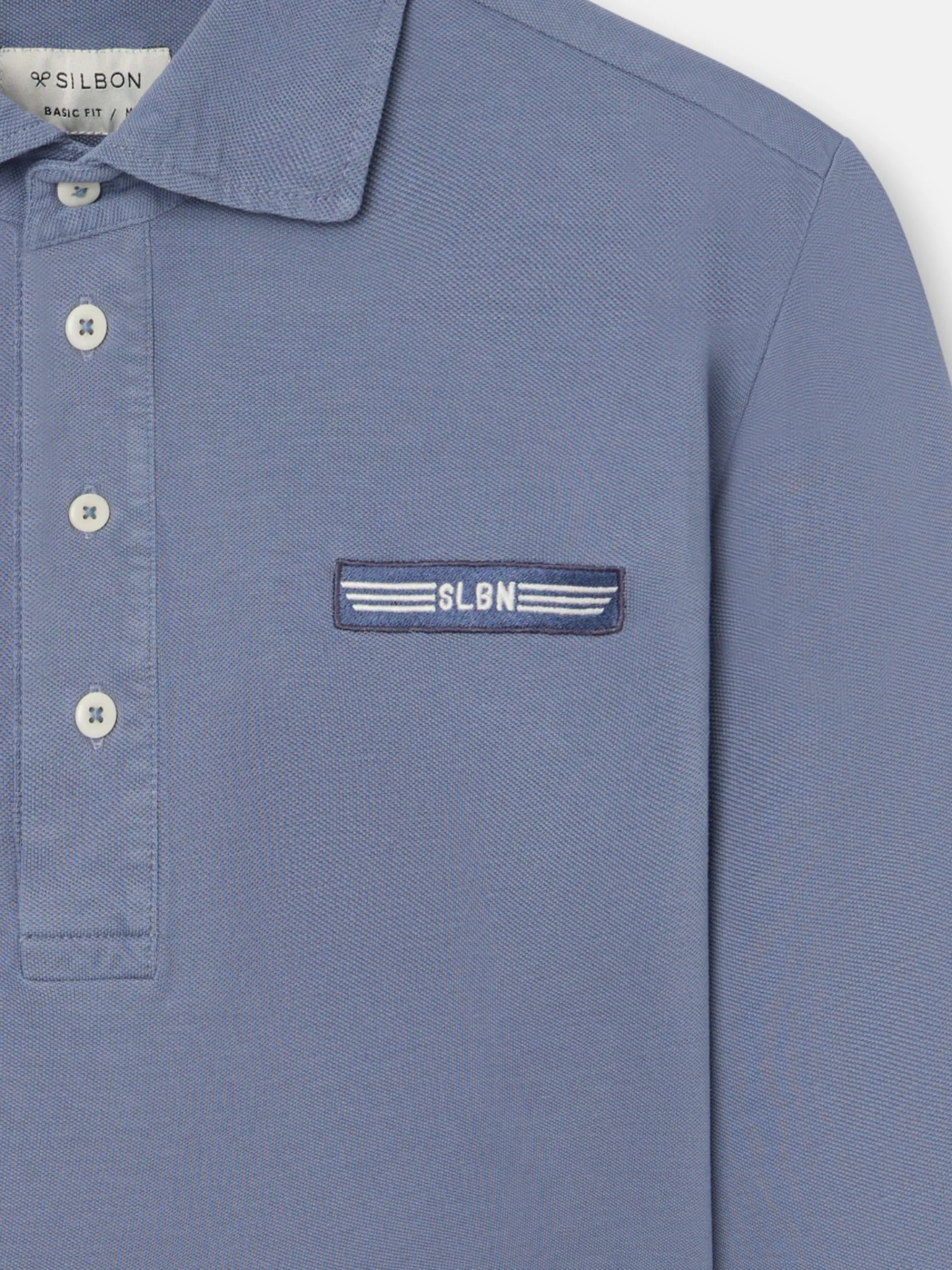 Silbon Smart Casual·Polos-Polo military azul marino Azul marino