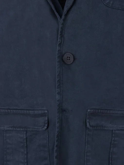 Silbon Formal Y Etiqueta·Americanas|Smart Casual·Abrigos Y Cazadoras-Semiblazer casual azul marino Azul marino