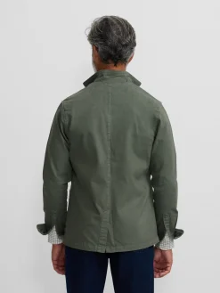 Silbon Formal Y Etiqueta·Americanas|Smart Casual·Abrigos Y Cazadoras-Semiblazer casual Verde