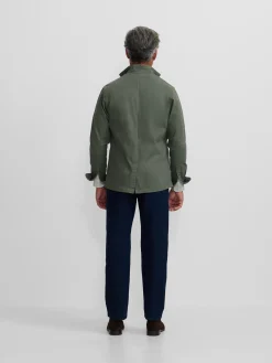 Silbon Formal Y Etiqueta·Americanas|Smart Casual·Abrigos Y Cazadoras-Semiblazer casual Verde