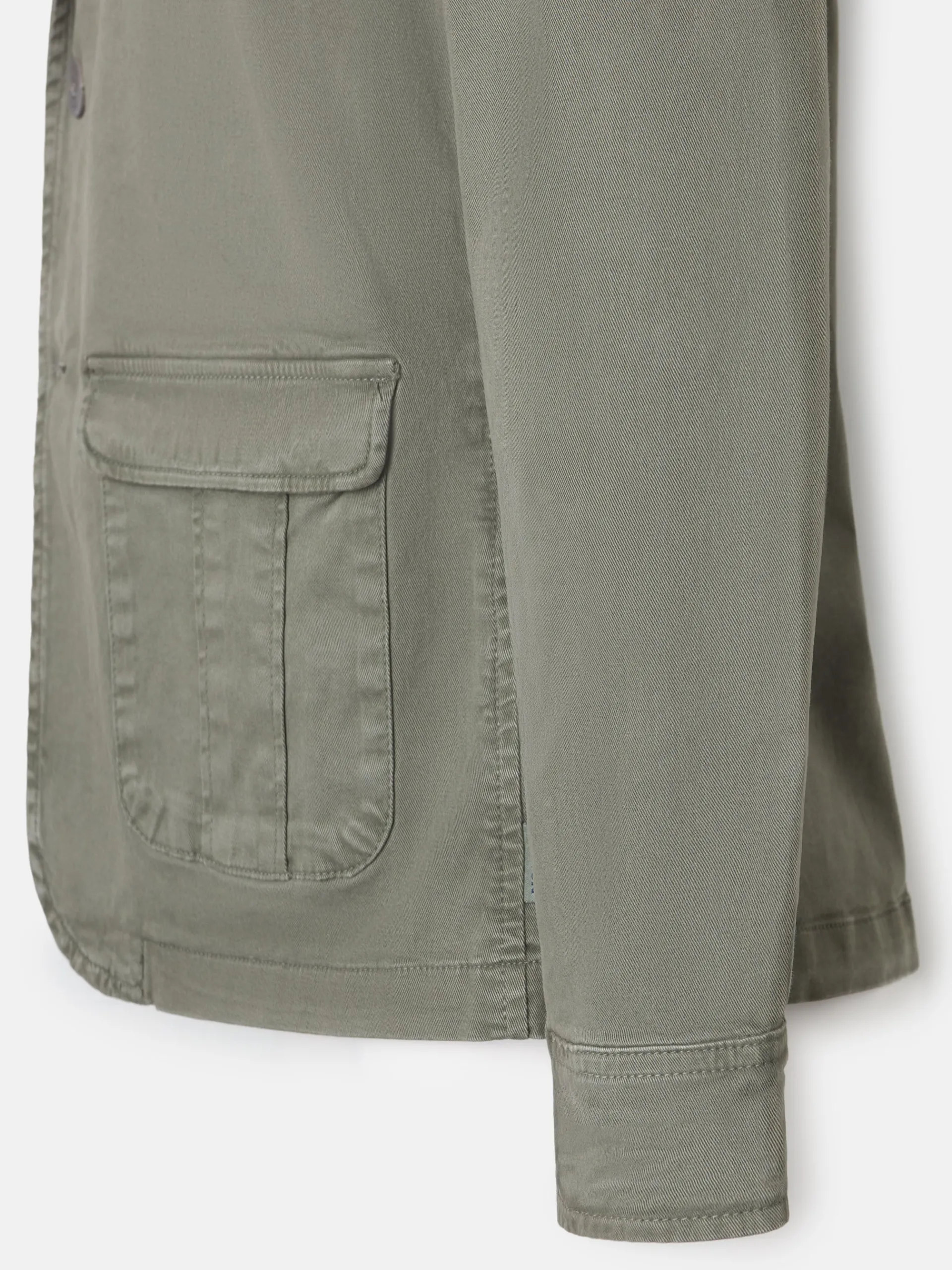 Silbon Formal Y Etiqueta·Americanas|Smart Casual·Abrigos Y Cazadoras-Semiblazer casual Verde