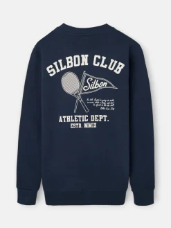 Silbon Smart Casual·Sudaderas-Sudadera athletic dept. Marino