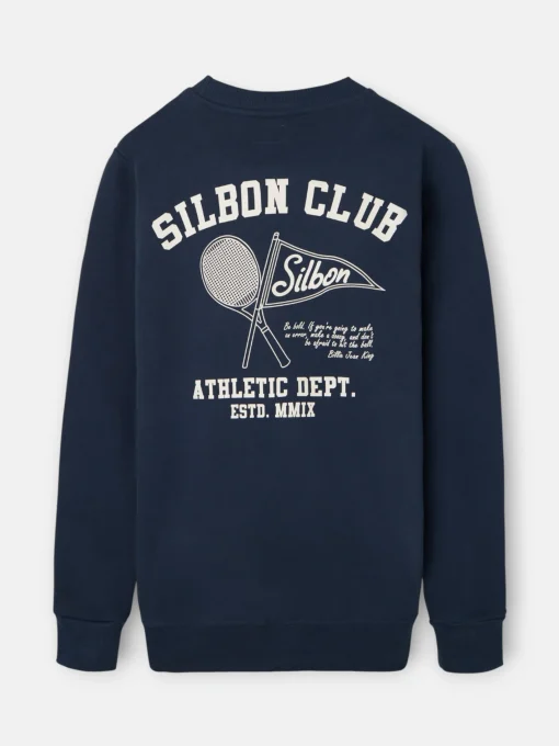 Silbon Smart Casual·Sudaderas-Sudadera athletic dept. Marino