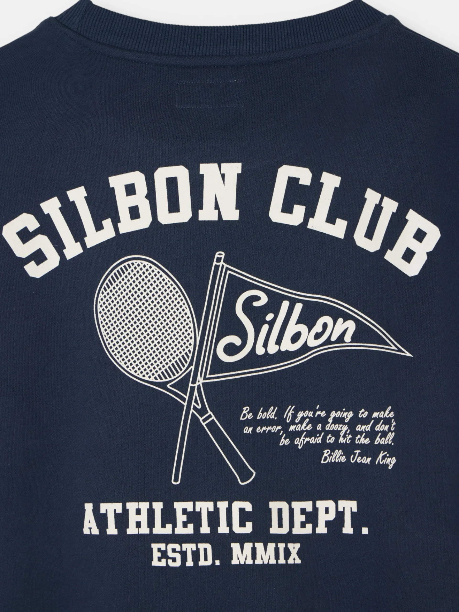 Silbon Smart Casual·Sudaderas-Sudadera athletic dept. Marino