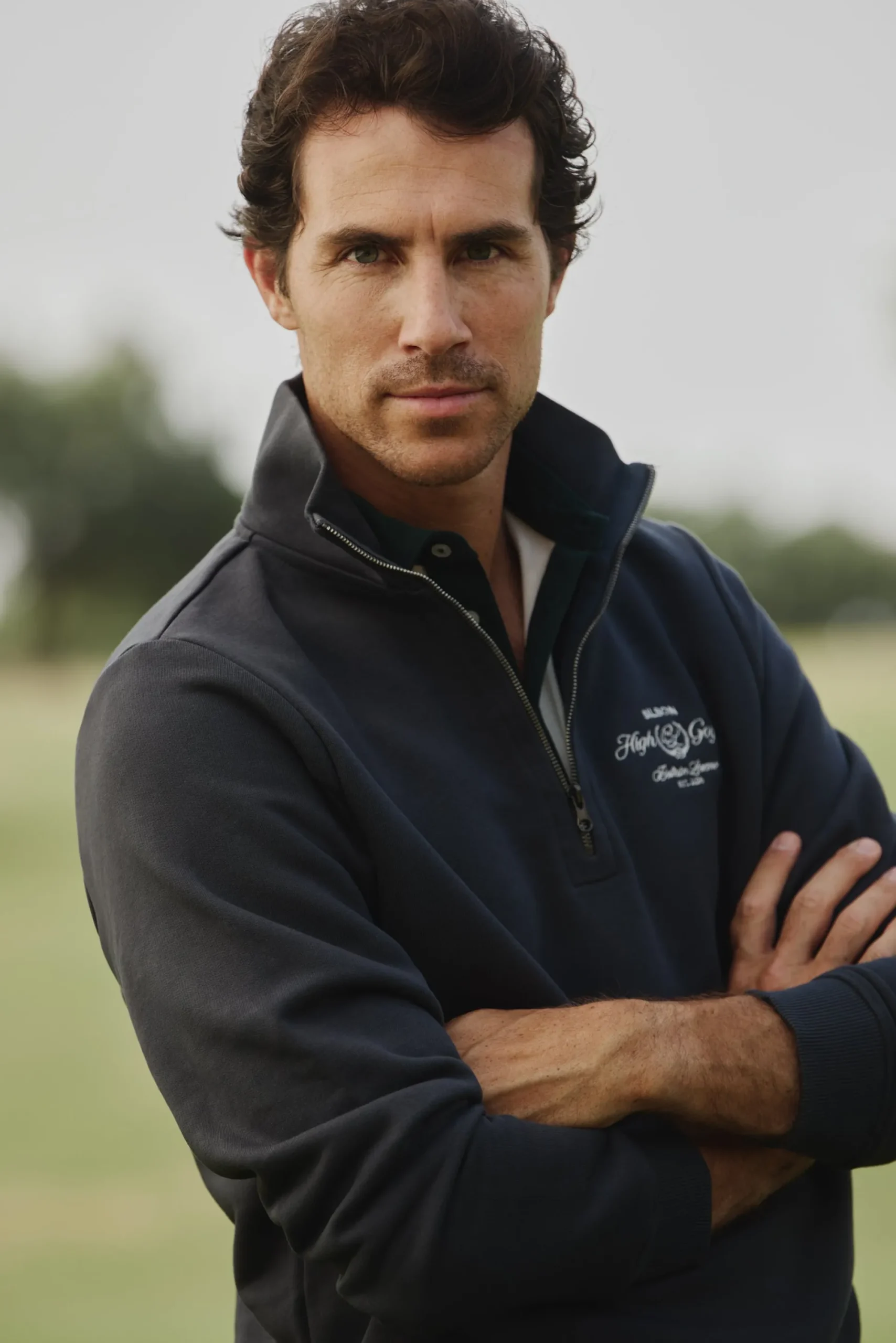 Silbon Smart Casual·Sudaderas-Sudadera Beltran Lozano cremallera media azul marino Azul marino