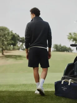 Silbon Smart Casual·Sudaderas-Sudadera Beltran Lozano cremallera media azul marino Azul marino