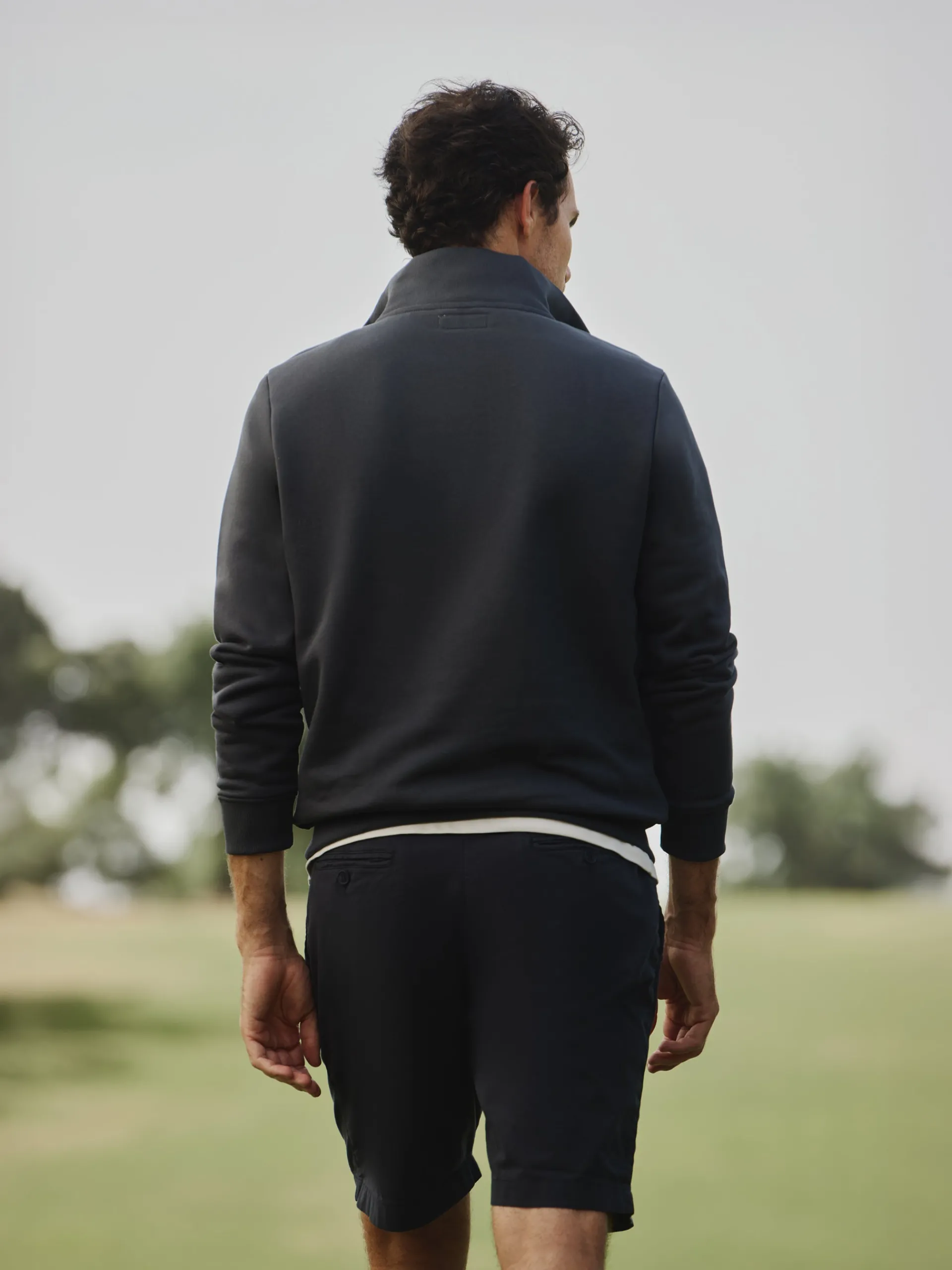 Silbon Smart Casual·Sudaderas-Sudadera Beltran Lozano cremallera media azul marino Azul marino