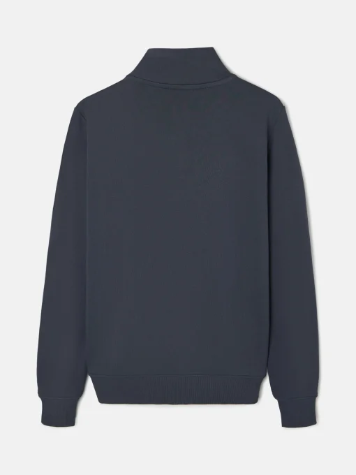 Silbon Smart Casual·Sudaderas-Sudadera Beltran Lozano cremallera media azul marino Azul marino
