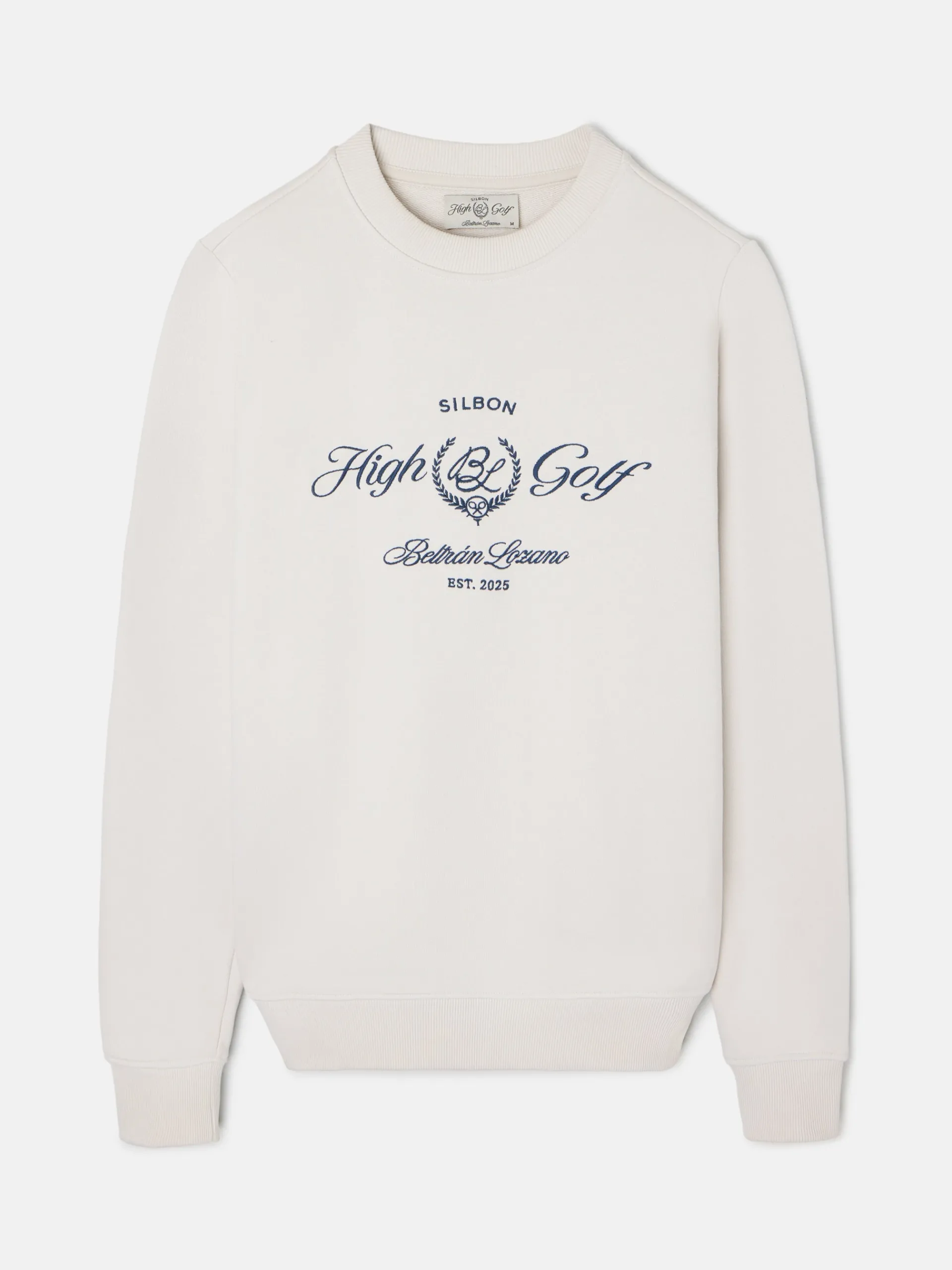 Silbon Smart Casual·Sudaderas-Sudadera Beltran Lozano High Golf Crema