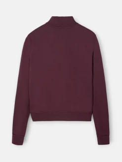 Silbon Sudaderas-Sudadera chandal woman granate Burdeos