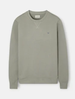 Silbon Smart Casual·Sudaderas-Sudadera escudo SB Khaki