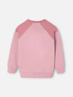 Silbon Sudaderas-Sudadera girl chandal smile Rosa