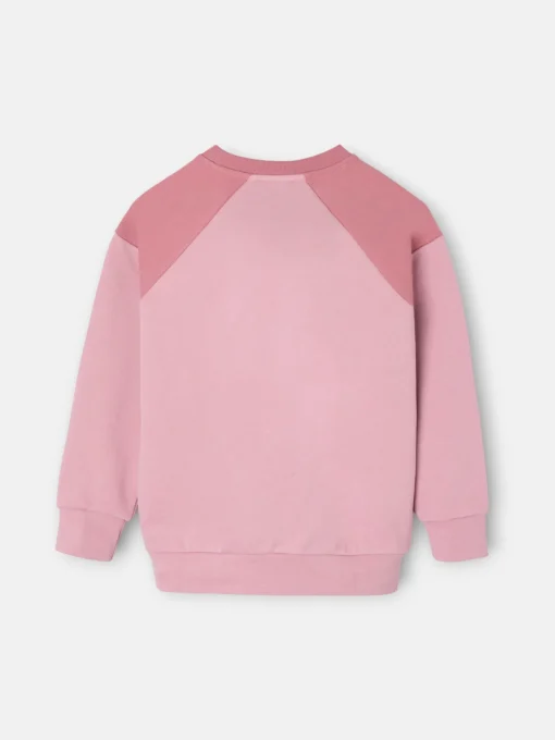 Silbon Sudaderas-Sudadera girl chandal smile Rosa