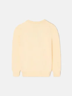 Silbon Sudaderas-Sudadera girl multicolor Amarillo