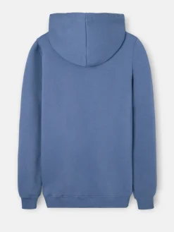 Silbon Smart Casual·Sudaderas-Sudadera hoodie ivy league azul indigo Azul indigo