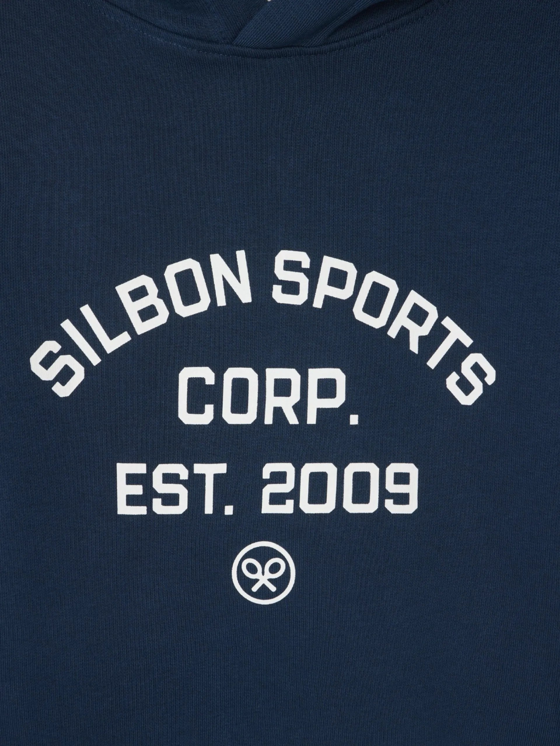 Silbon Smart Casual·Sudaderas-Sudadera hoodie sports azul marino Azul marino