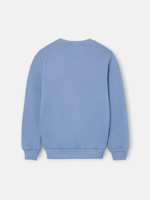 Silbon Sudaderas-Sudadera kids minilogo azul indigo Azul indigo