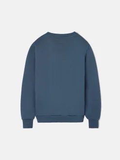 Silbon Sudaderas-Sudadera kids raqueta media azul marino Azul marino