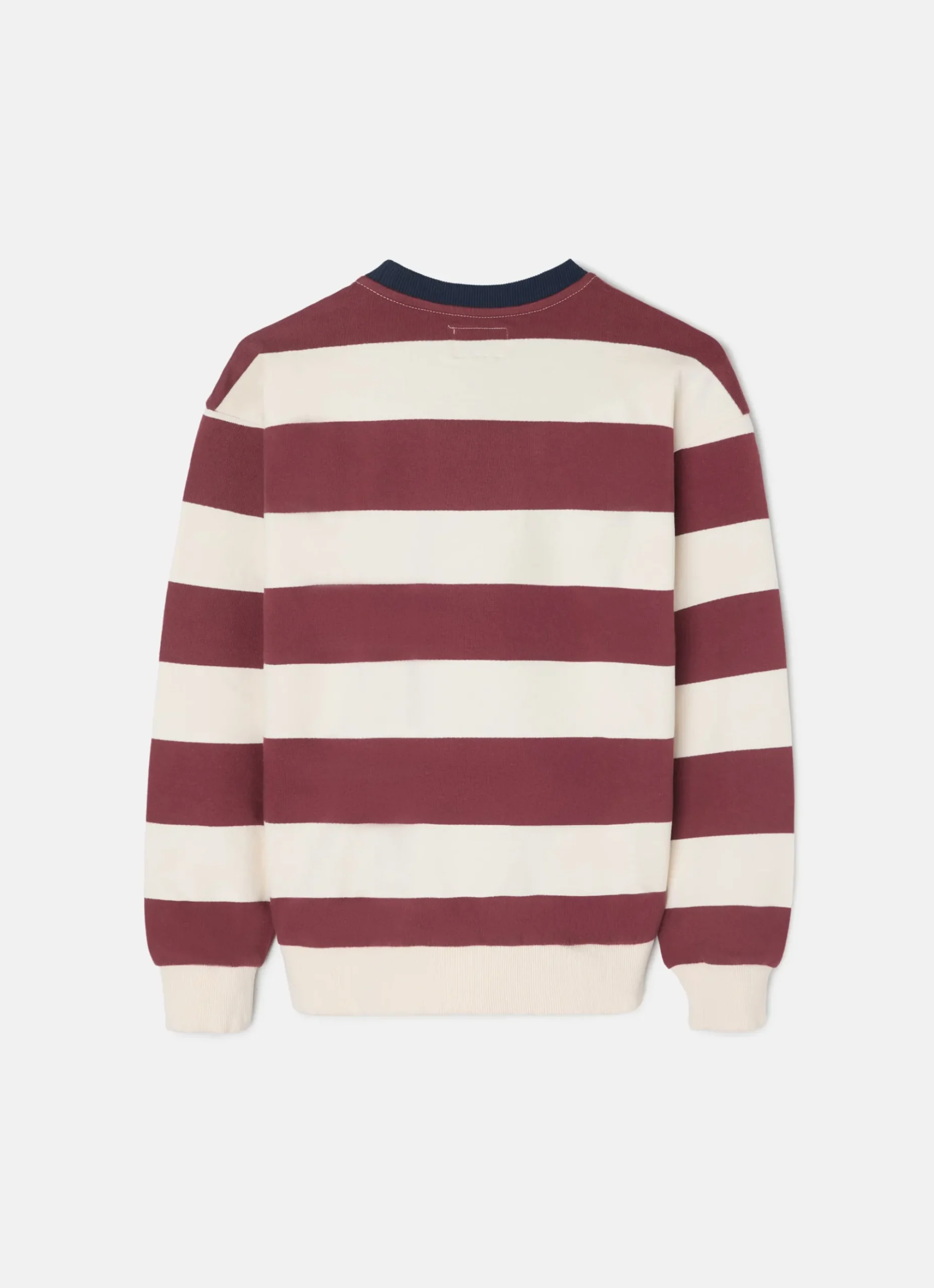 Silbon Sudaderas-Sudadera kids rayas anchas Burdeos