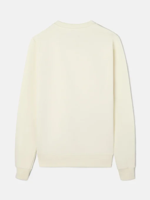 Silbon Smart Casual·Sudaderas-Sudadera minilogo Crema