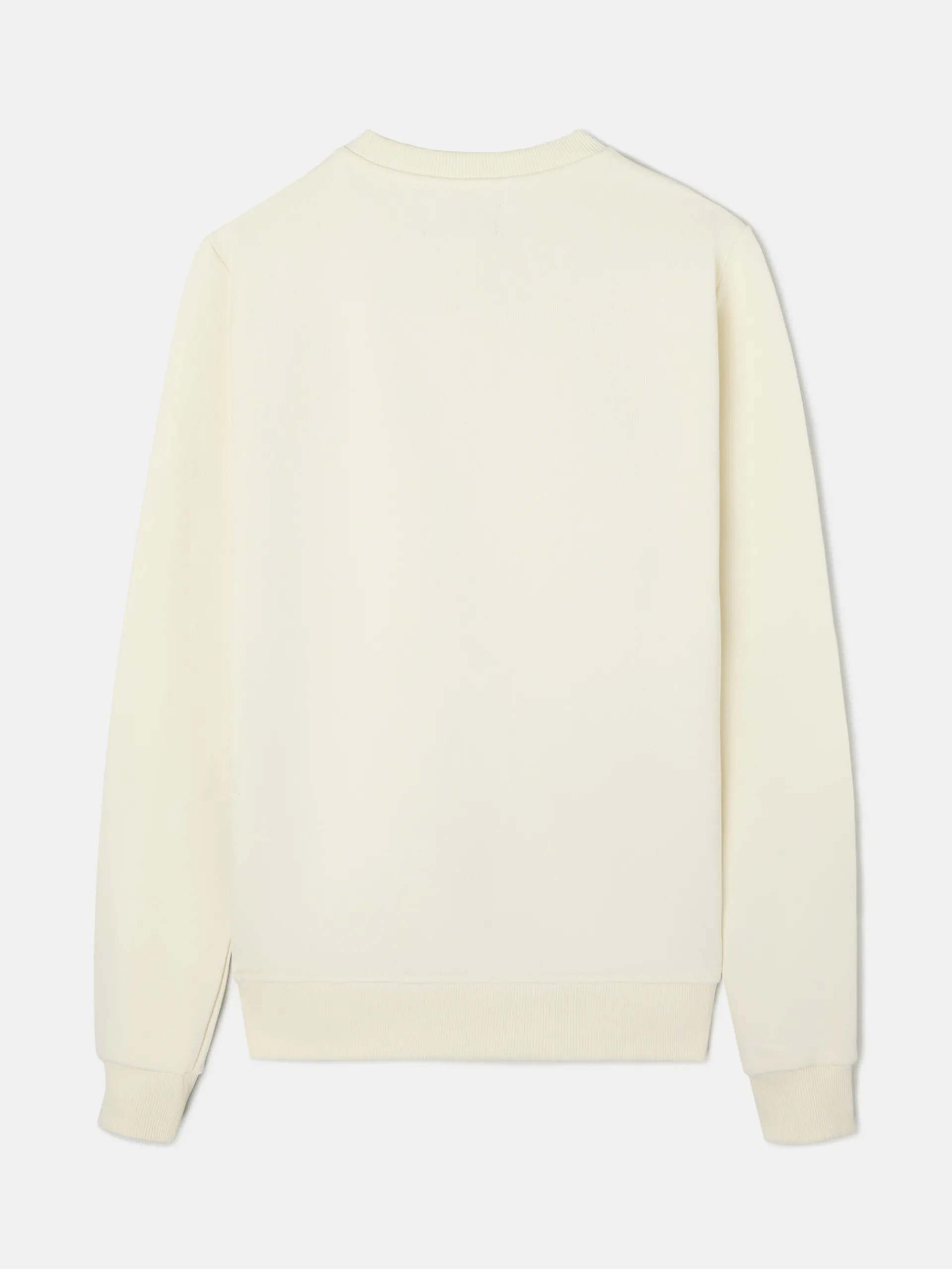 Silbon Smart Casual·Sudaderas-Sudadera minilogo Crema