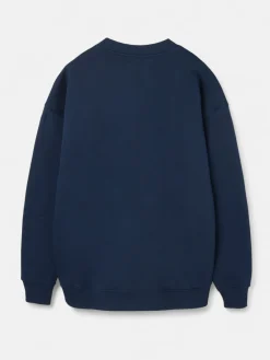 Silbon Smart Casual·Sudaderas-Sudadera special fit lettering azul marino Azul marino