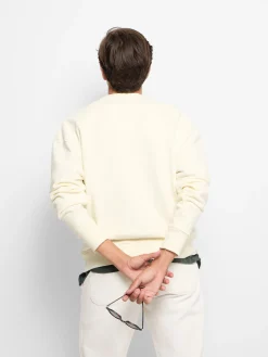 Silbon Sudaderas|Smart Casual·Sudaderas-Sudadera special fit club Crema