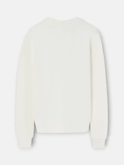 Silbon Sudaderas-Sudadera woman raqueta cuadros cruda Crudo