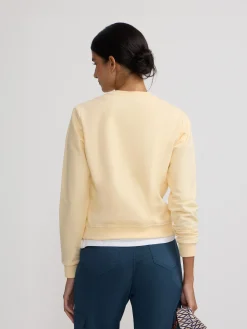 Silbon Sudaderas-Sudadera woman be you amarilla Amarillo