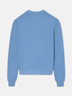 Silbon Sudaderas-Sudadera woman clasico Azul